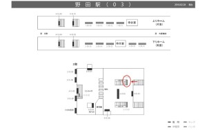 阪神　野田駅／№3-15-02№02、位置図