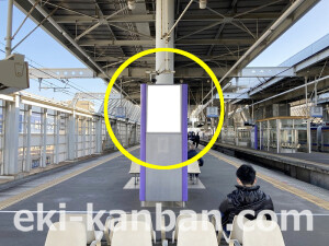 南海／泉佐野駅／／№5515駅看板・駅広告、写真2