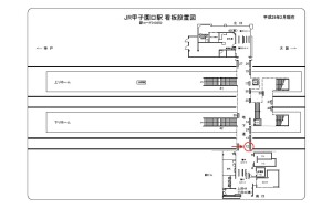 JR　甲子園口駅／／№012、位置図