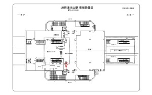 JR　摂津本山駅／／№061、位置図