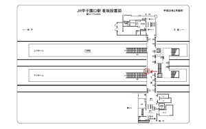 JR　甲子園口駅／／№039、位置図