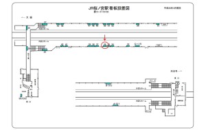 JR　桜ノ宮駅／／№036、位置図