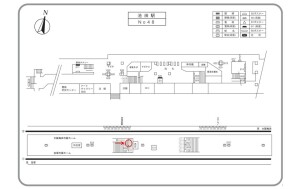 阪急 池田駅//№603、位置図