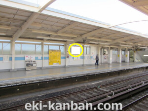 Osaka／Metro（大阪メトロ）　九条駅／中央線№1-001№001、写真2