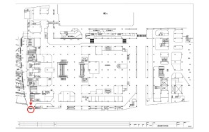 阪急 大阪梅田駅//№1700駅看板・駅広告、位置図