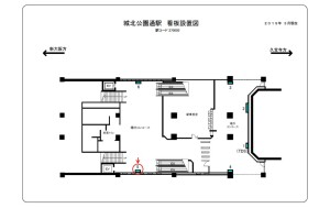 JR　城北公園通駅／／№005、位置図
