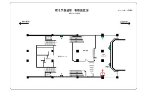 JR　城北公園通駅／／№004、位置図
