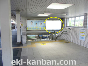 阪急／北千里駅／№611駅看板、駅広告②