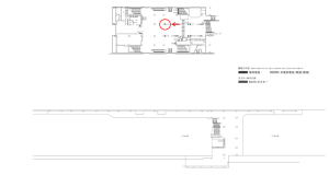 京阪 古川橋駅/№6-131№131駅看板・駅広告、位置図