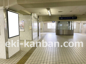 京阪　古川橋駅／№6-160№160駅看板・駅広告、写真2