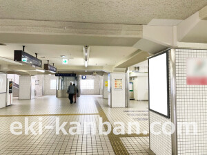 京阪　古川橋駅／№6-160№160駅看板・駅広告、写真1