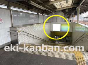 京阪　古川橋駅／№2-171№171駅看板・駅広告、写真1