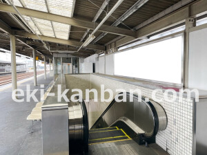 京阪　古川橋駅／№2-162№162駅看板・駅広告、写真1