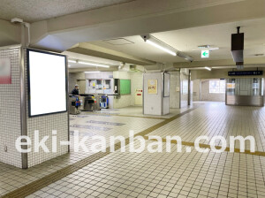京阪　古川橋駅／№6-150№150駅看板・駅広告、写真1