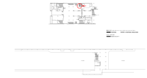 京阪　古川橋駅／№3-141№141駅看板・駅広告、位置図