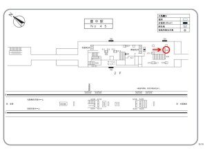 阪急　豊中駅／／№625、位置図
