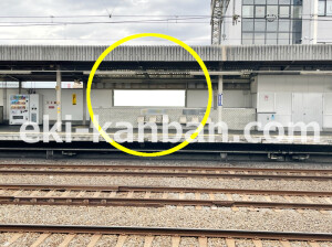 京阪　古川橋駅／№1-170№170駅看板・駅広告、写真1