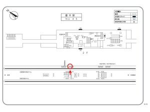 阪急　豊中駅／／№244、位置図