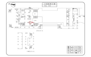 阪急　川西能勢口駅／／№626、位置図