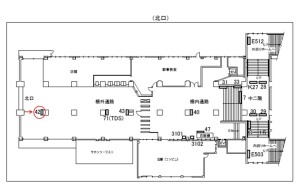 JR　寺田町駅／JR大阪環状線／№042、位置図