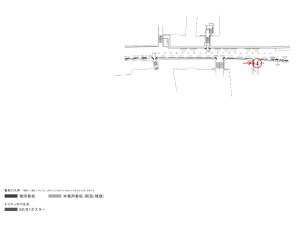 京阪　淀屋橋駅／№4-542№542駅看板・駅広告、位置図