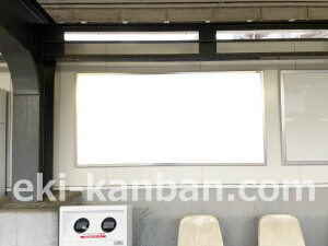 京阪　関目駅／№1-130№130駅看板・駅広告、写真2