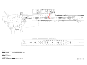 京阪　淀屋橋駅／№4-201№201駅看板・駅広告、位置図
