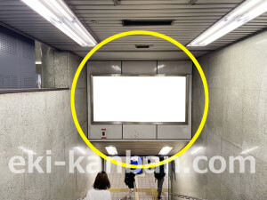 京阪　北浜駅／№9-100№100駅看板・駅広告、写真2