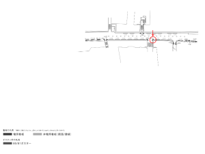 京阪　淀屋橋駅／№4-511№511駅看板・駅広告、位置図