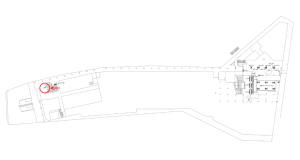 京阪　京橋駅／№6-330№330駅看板・駅広告、位置図