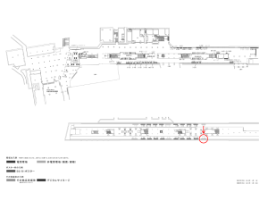 京阪 淀屋橋駅/№2-231№231駅看板・駅広告、位置図