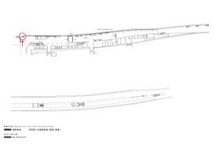 京阪 淀屋橋駅/№3-350№350駅看板・駅広告、位置図