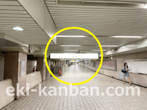 京阪　淀屋橋駅／№9-190№190駅看板・駅広告、写真2