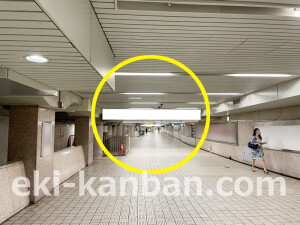 京阪 淀屋橋駅/№9-190№190駅看板・駅広告、写真2