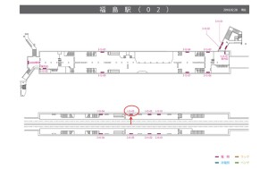 阪神 福島駅/№1-15-03№03、位置図