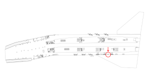 京阪　京橋駅／№2-203№203駅看板・駅広告、位置図