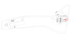京阪　京橋駅／№8-510№510駅看板・駅広告、位置図