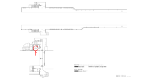 京阪　関目駅／№3-160№160駅看板・駅広告、位置図