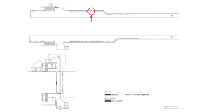 京阪　関目駅／№1-170№170駅看板・駅広告、位置図