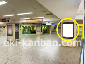 京阪　京橋駅／№6-100-1№1駅看板・駅広告、写真1