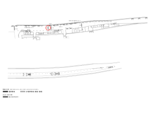 京阪 淀屋橋駅/№9-180№180駅看板・駅広告、位置図