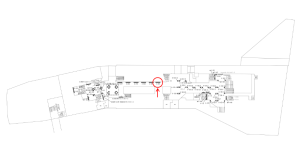 京阪　京橋駅／№6-300№300駅看板・駅広告、位置図