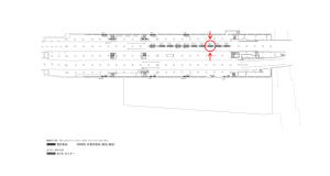 京阪 天満橋駅/№6-112№112駅看板・駅広告、位置図