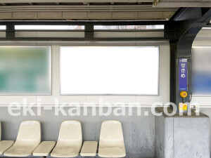 京阪　関目駅／№1-120№120駅看板・駅広告、写真2