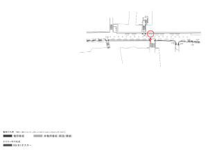 京阪　淀屋橋駅／№3-655№655駅看板・駅広告、位置図