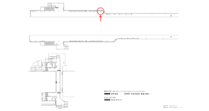 京阪　関目駅／№1-200№200駅看板・駅広告、位置図