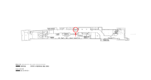 京阪　大江橋駅／№4-110№110駅看板・駅広告、位置図