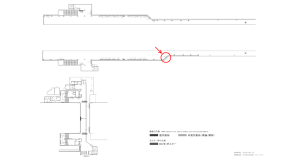 京阪　関目駅／№2-210№210駅看板・駅広告、位置図