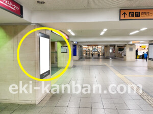 京阪　京橋駅／№6-100-12№12駅看板・駅広告、写真1