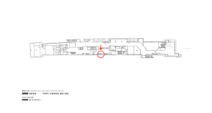 京阪　大江橋駅／№3-110№110駅看板・駅広告、位置図